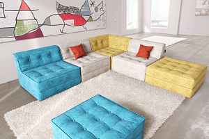 Бескаркасный диван Гоа из флока 